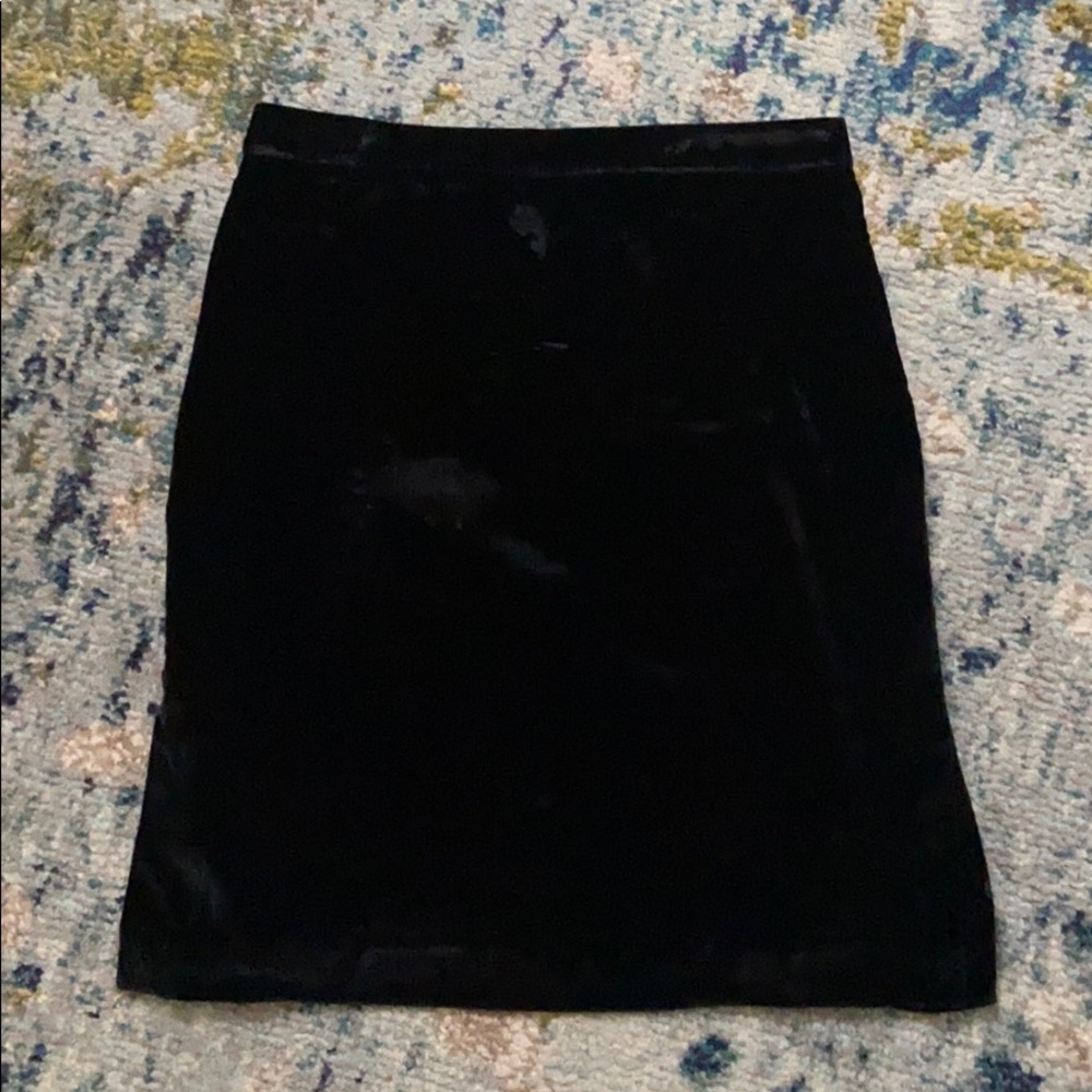 Madewell Velvet Skirt